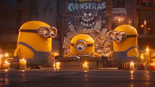 Backdrop do filme: Minions & Monstros