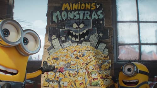 Backdrop do filme: Minions & Monstros