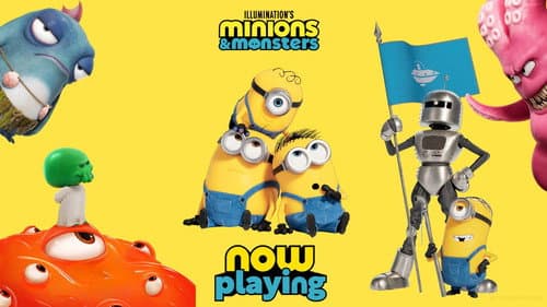 Backdrop do filme: Minions & Monstros