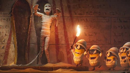 Backdrop do filme: Minions & Monstros