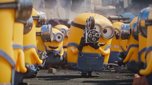 Backdrop do filme: Minions & Monstros