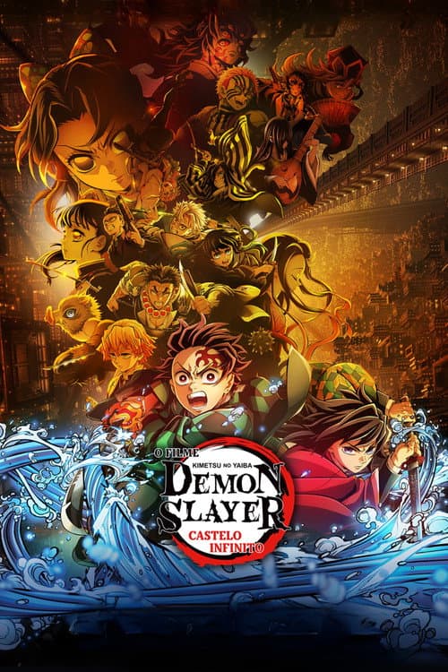 Poster do filme: Demon Slayer: Kimetsu no Yaiba Castelo Infinito